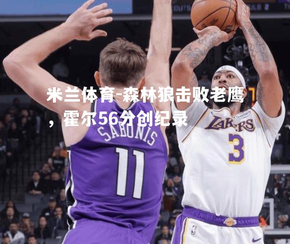 米兰体育-森林狼击败老鹰，霍尔56分创纪录